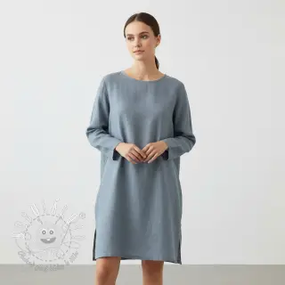 Ľan predpraný 170 g ocean green