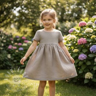 Ľan predpraný sand