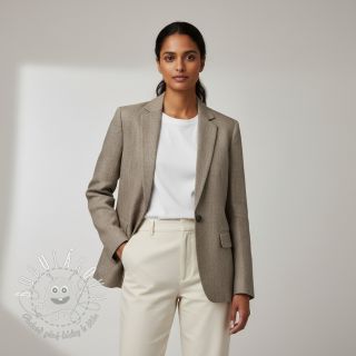 Ľan predpraný sand