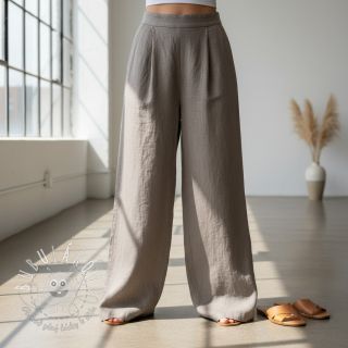 Ľan predpraný sand