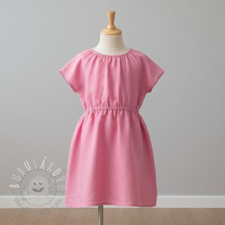 Ľan predpraný 170 g light pink