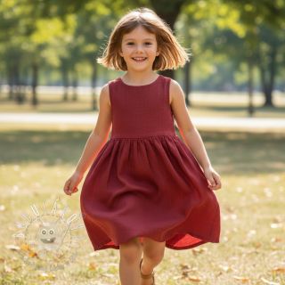 Ľan predpraný 170 g wine red