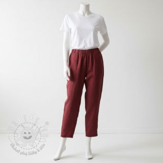 Ľan predpraný 170 g wine red