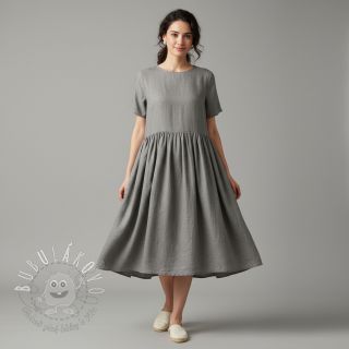 Ľan predpraný 170 g grey