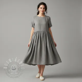 Ľan predpraný 170 g grey