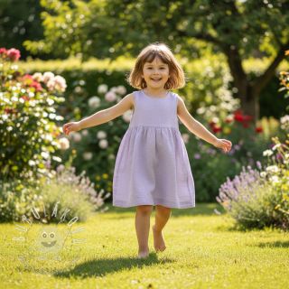 Ľan predpraný light violet