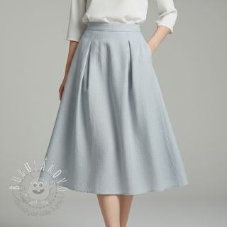 Ľan predpraný pale grey