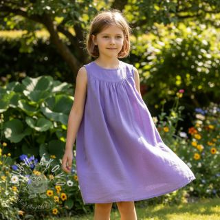 Ľan predpraný purple