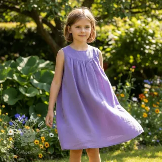 Ľan predpraný purple