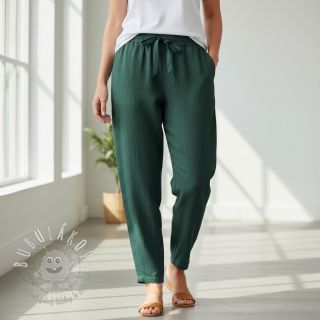 Ľan predpraný shady green