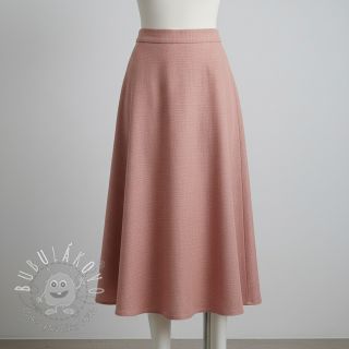 Ľan predpraný old rose