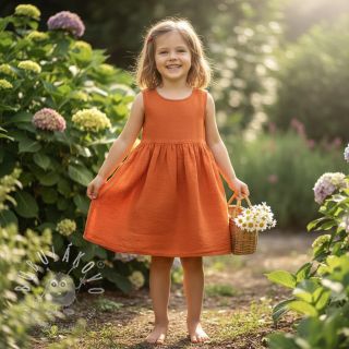 Ľan predpraný orange