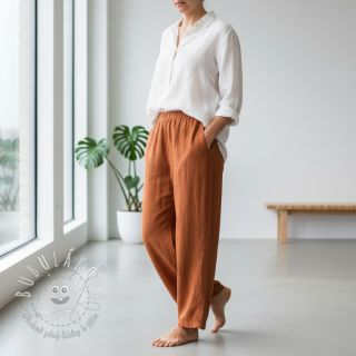 Ľan predpraný rust