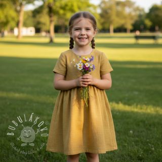 Ľan predpraný ochre