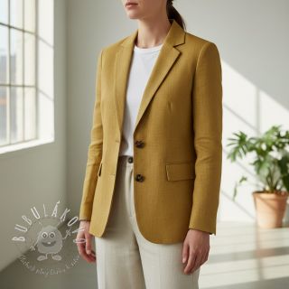 Ľan predpraný ochre