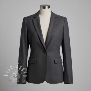 Ľan predpraný antracite