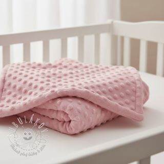 Minky baby pink
