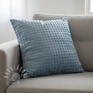 Minky shadow blue