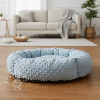 Minky baby blue