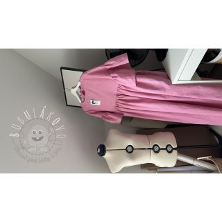 Ľan predpraný 170 g light pink