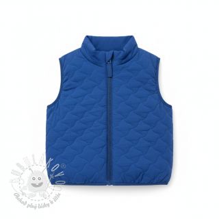 Dvojitá gázovina/mušelín QUILT NOE cobalt