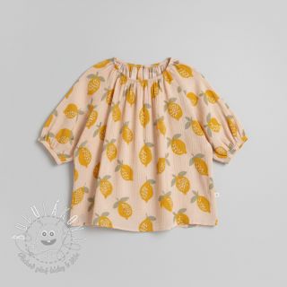 Dvojitá gázovina/mušelín Lemons sand