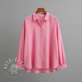 Dvojitá gázovina/mušelín Vintage pink