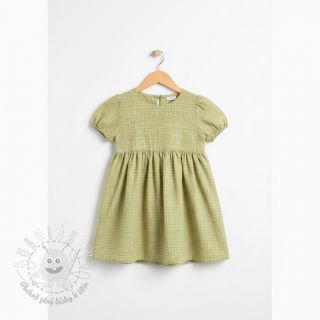 Dvojitá gázovina/mušelín Vintage lime