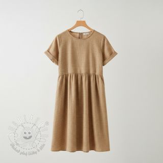 Dvojitá gázovina/mušelín Vintage camel