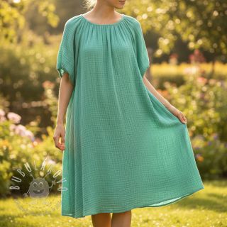 Dvojitá gázovina/mušelín peppermint