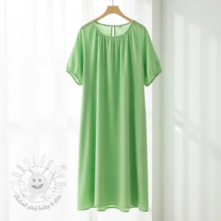 Dvojitá gázovina/mušelín light lime