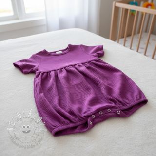 Dvojitá gázovina/mušelín cyclaam ORGANIC