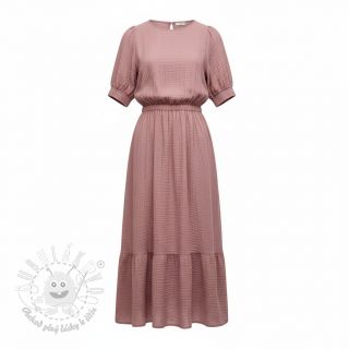 Dvojitá gázovina/mušelín light lilac ORGANIC