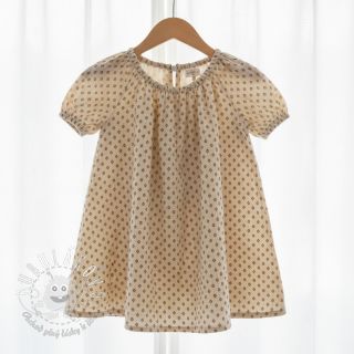 Dvojitá gázovina/mušelín Bohemian SIMPLY NATURAL digital print ORGANIC