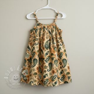 Dvojitá gázovina/mušelín Floraly mix design E digital print