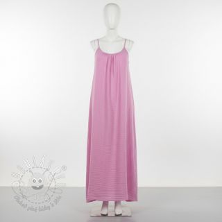 Dvojitá gázovina/mušelín light pink ORGANIC