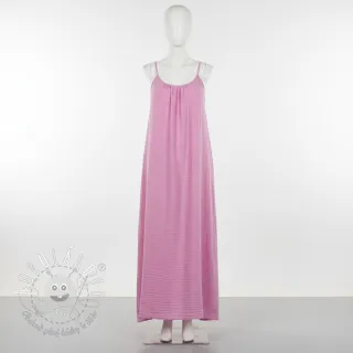 Dvojitá gázovina/mušelín light pink ORGANIC