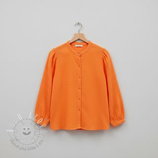 Dvojitá gázovina/mušelín neon orange