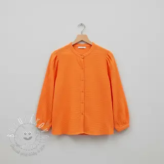 Dvojitá gázovina/mušelín neon orange