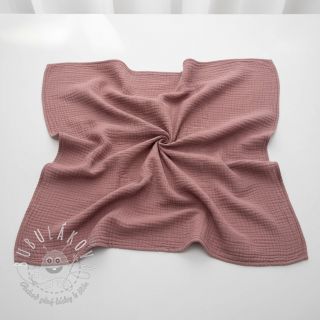 Dvojitá gázovina/mušelín light lilac