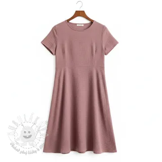 Dvojitá gázovina/mušelín light lilac