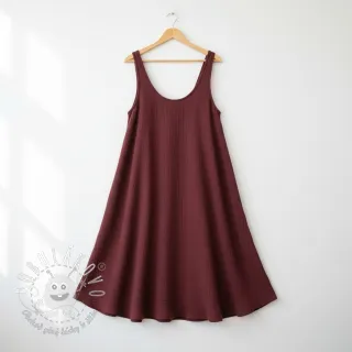 Dvojitá gázovina/mušelín rouge