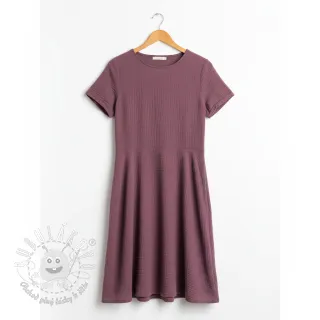 Dvojitá gázovina/mušelín purple