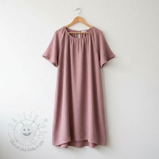 Dvojitá gázovina/mušelín lilac