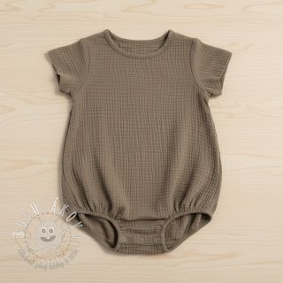 Dvojitá gázovina/mušelín sand ORGANIC