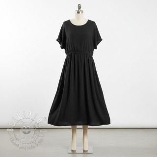 Dvojitá gázovina/mušelín black