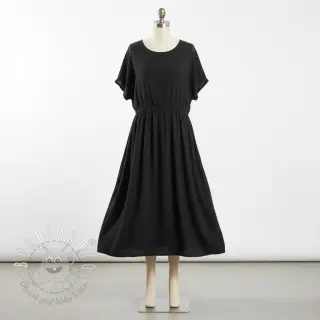 Dvojitá gázovina/mušelín black