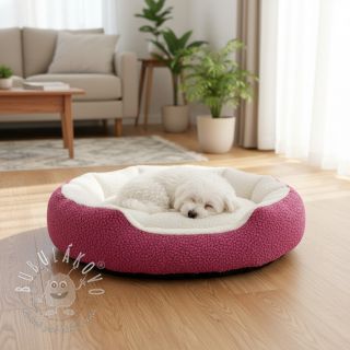 Fleece TEDDY DOUBLE SIDED pink