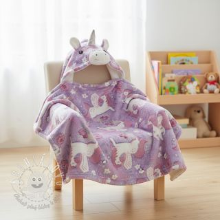 Wellness Fleece Glow in the dark Unicorns design A