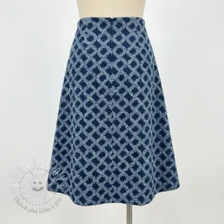 JEANS DENIM Ruffle design A